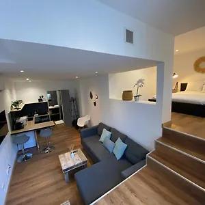  Apartment Loft Rotonde Wifi Clim Smart Tv Rue Calme